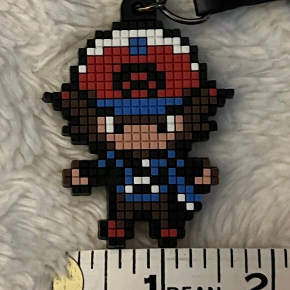 Rare Japan Pokemon Center 2011 Dot Sprite Campaign Hilbert Keychain - Picture 6 of 10